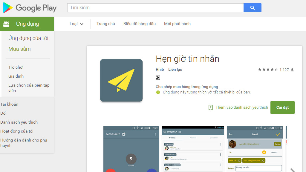 Mời tải về ứng dụng giúp hẹn giờ
gửi tin nhắn chúc Tết cực hay cho Android