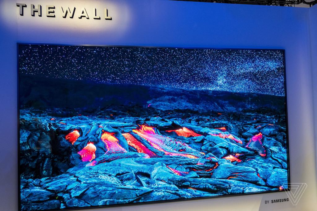 CES 2018: Samsung ra mắt The Wall - chiếc TV MicroLED 146 inch dạng module đầu tiên trên thế giới