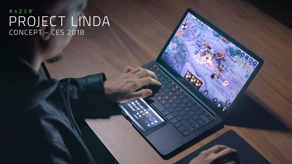 CES 2018: Project Linda, dự án Laptop hoạt động nhờ sức mạnh từ Razer Phone