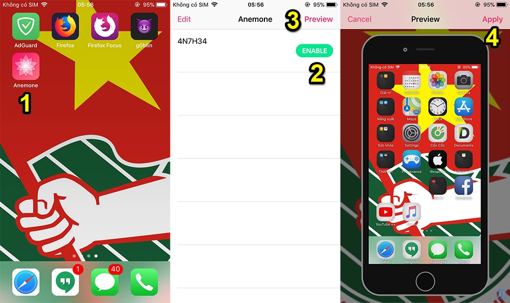 Hướng dẫn cài tweak
cho
thiết bị sử dụng Electra Jailbreak iOS 11.x