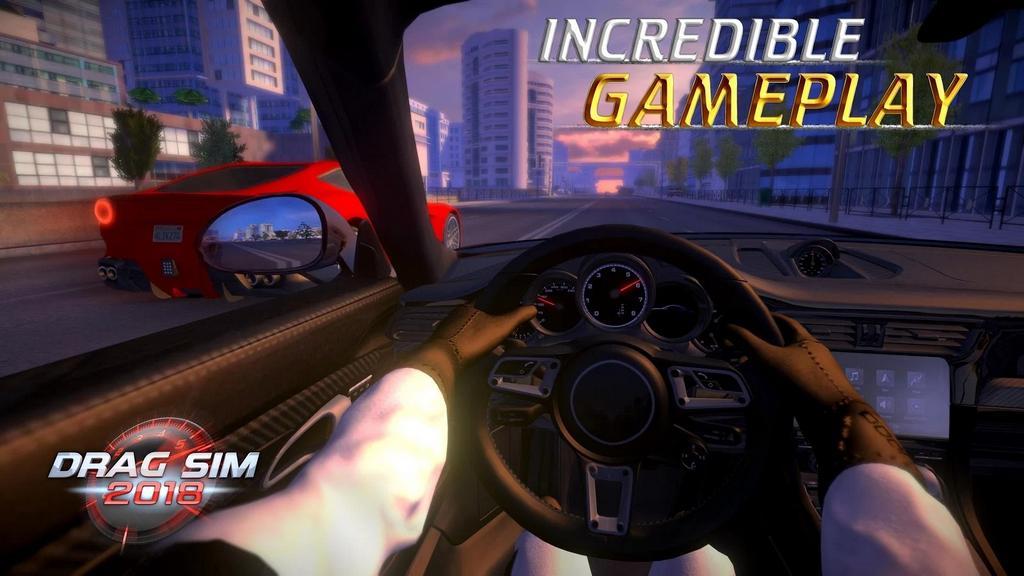 Drag Sim 2018: Game
mô phỏng đua xe miễn phí có cơ chế sang số như thật trên
Android và iOS