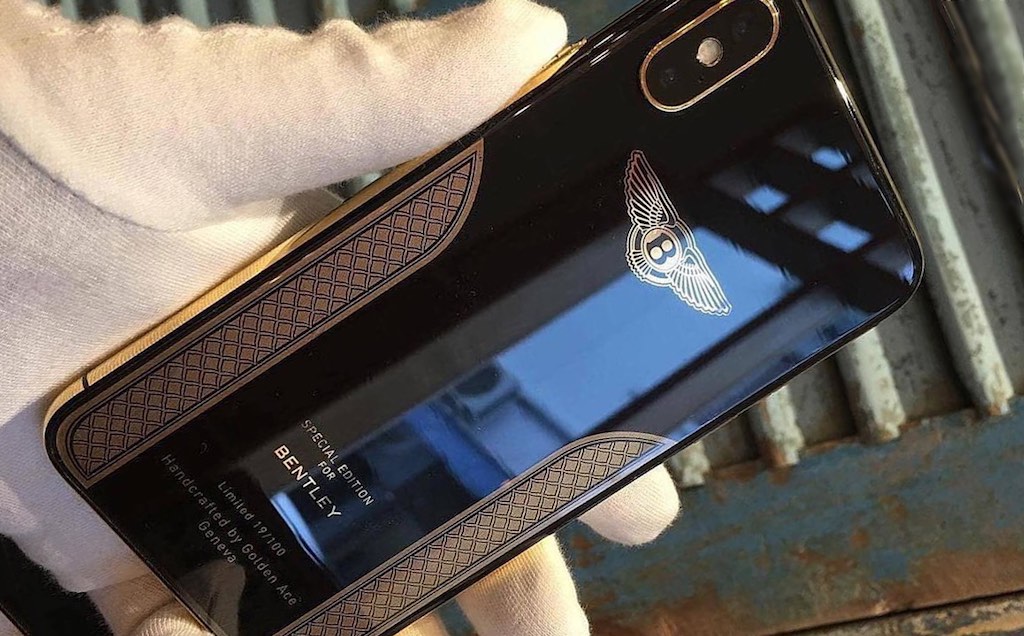 iPhone X Bentley Edition: Phiên bản iPhone X mạ vàng 18K đặc biệt hợp tác giữa Apple với hãng xe Bentley