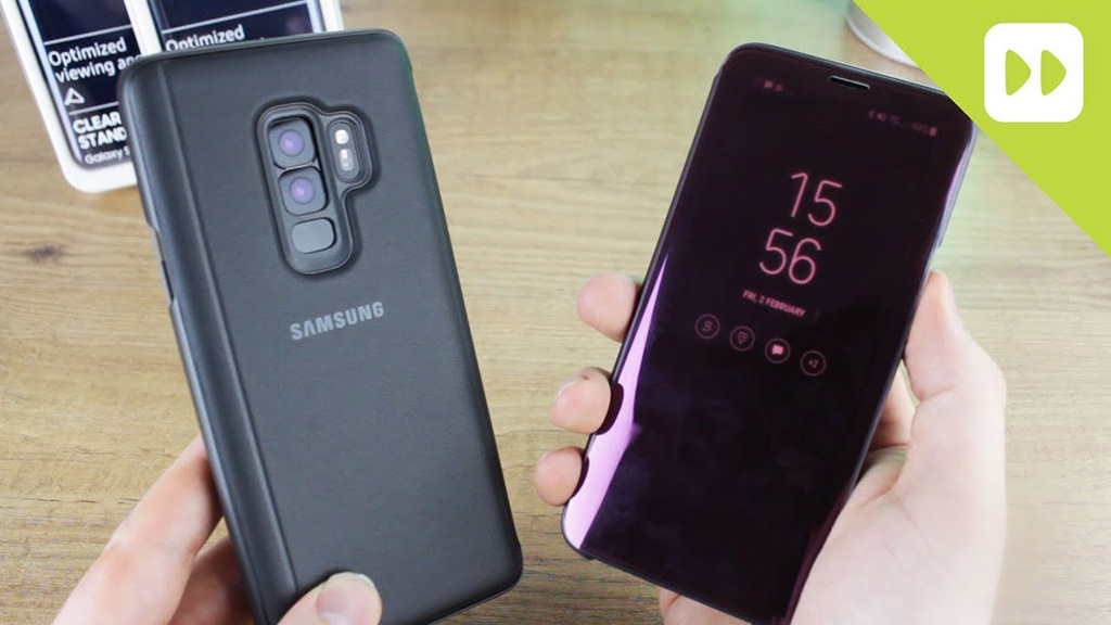 Video trên tay ốp Clear View Cover chính thức của Samsung Galaxy S9/S9+