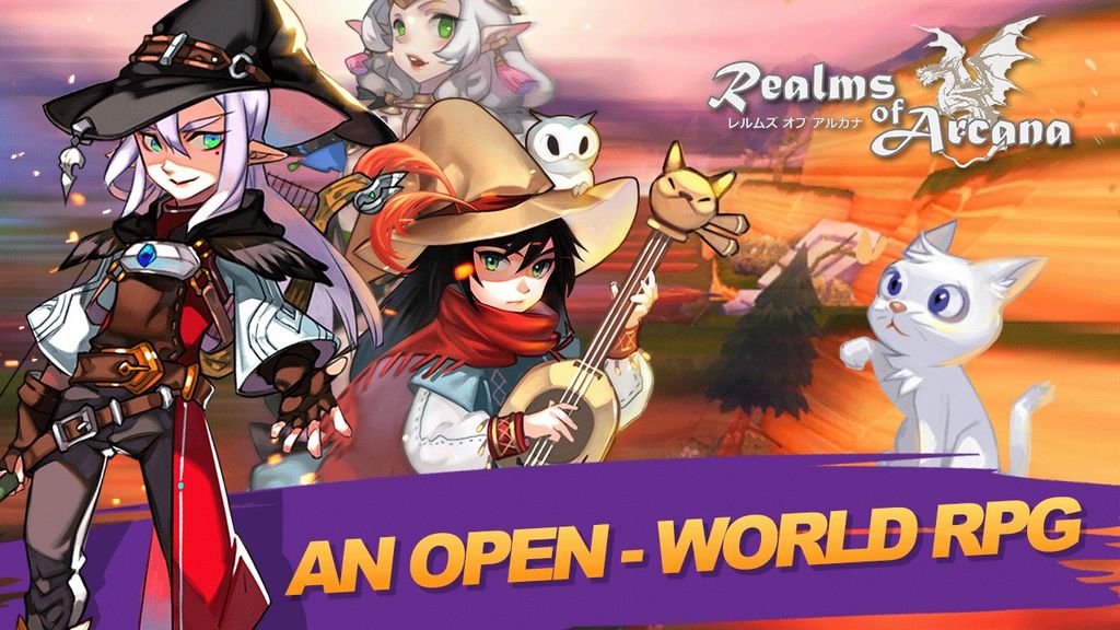 Realms of Arcana: Game nhập vai chiến thuật với phong cách chibi đậm chất Anime trên Android và iOS
