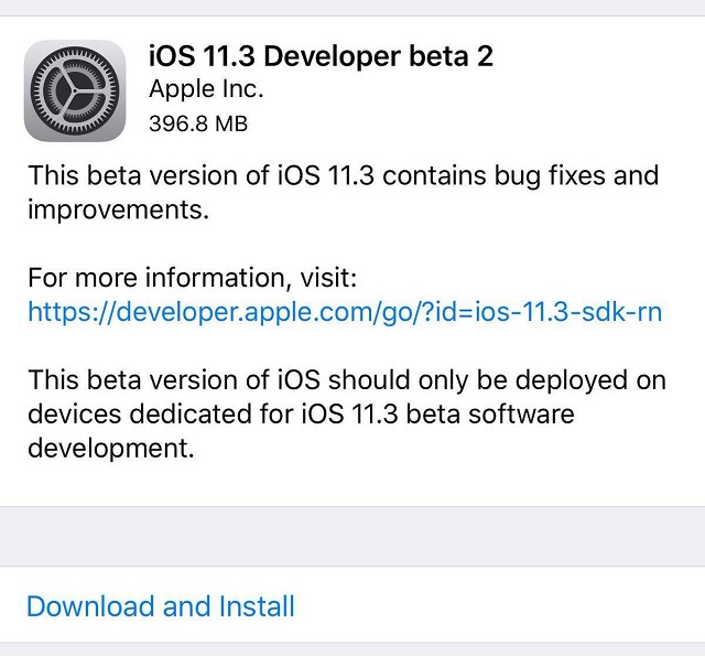 Hướng dẫn cập nhật
iOS 11.3 Beta 2 cho phép người dùng tắt tính năng làm chậm
iPhone khi pin chai