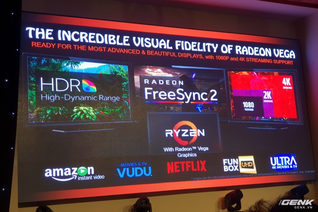 AMD chính thức ra
mắt APU Ryzen 3 2200G và Ryzen 5 2400G tại thị trường Việt
Nam