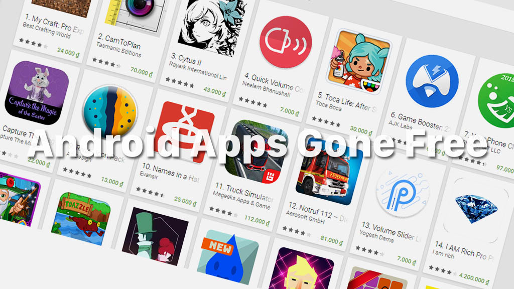 [03/04/18] Nhanh tay tải về 19 ứng dụng và trò chơi trên Android đang miễn phí, giảm giá trong thời gian ngắn
