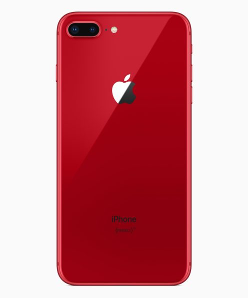 Apple chính thức ra mắt iPhone 8/8 Plus phiên bản
màu đỏ mặt trước màu đen đẹp hơn, giá không đổi