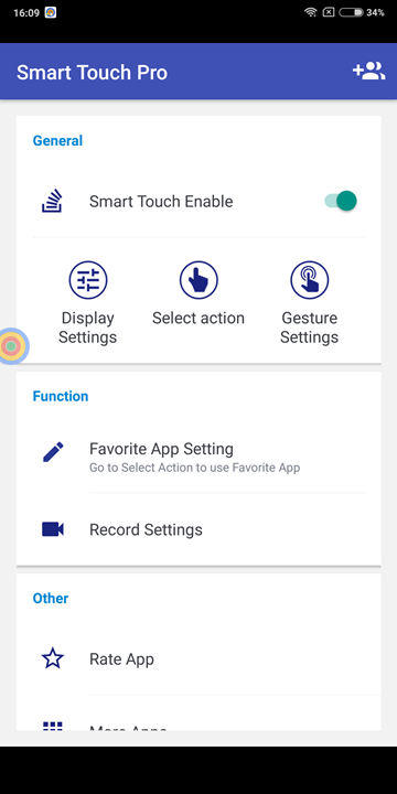Smart Touch Pro: Ứng dụng
tạo nút home ảo trị giá 39.000đ đang miễn phí trên Google
Play Store