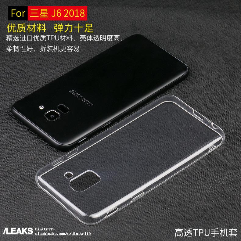 Lộ nhiều hình ảnh
chi tiết của Samsung Galaxy J6 2018 thông qua nhà sản xuất
ốp lưng