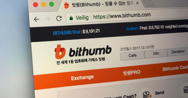 Sàn giao dịch tiền mã hóa lớn nhất Hàn Quốc - Bithumb bị hacker đánh cắp hơn 30 triệu USD