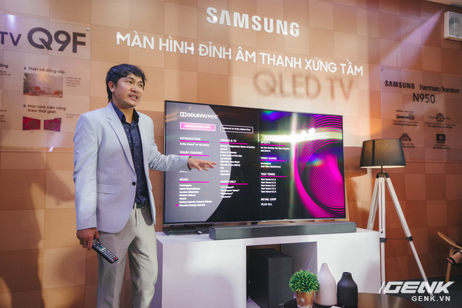 Samsung chính thứcgiới thiệu TV khung tranhThe
Frame 2.0 và loa Sound Bar HW-N950 đến người dùng ViệtNam