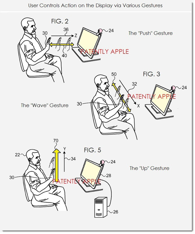 Bằng sáng chế mới của
Samsung tiết lộ công nghệ điều khiển bằng cử chỉ, không chạm
vào màn hình smartphone nữa