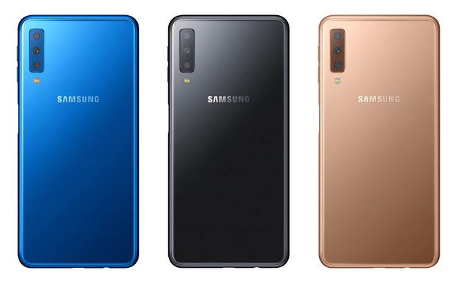 Samsung Galaxy A7
chính thức ra mắt tại Việt Nam, 3 camera sau, cảm biến vân
tay bên sườn, giá 7,69 triệu