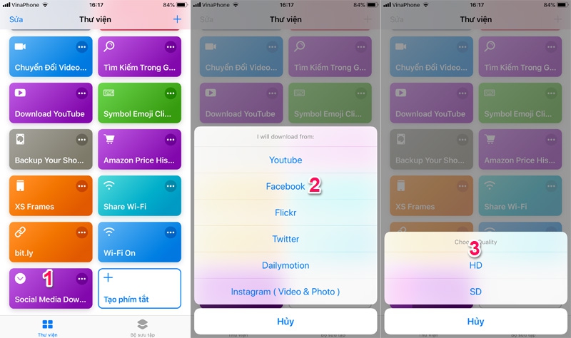 Hướng dẫn tải video
từ Facebook, Twitter, Instagram, Flickr và YouTube bằng Siri
Shortcuts