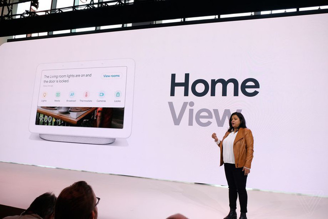 Google ra mắt Home
Hub, vũ khí đối đầu với Amazon Echo Show và Facebook Portal
