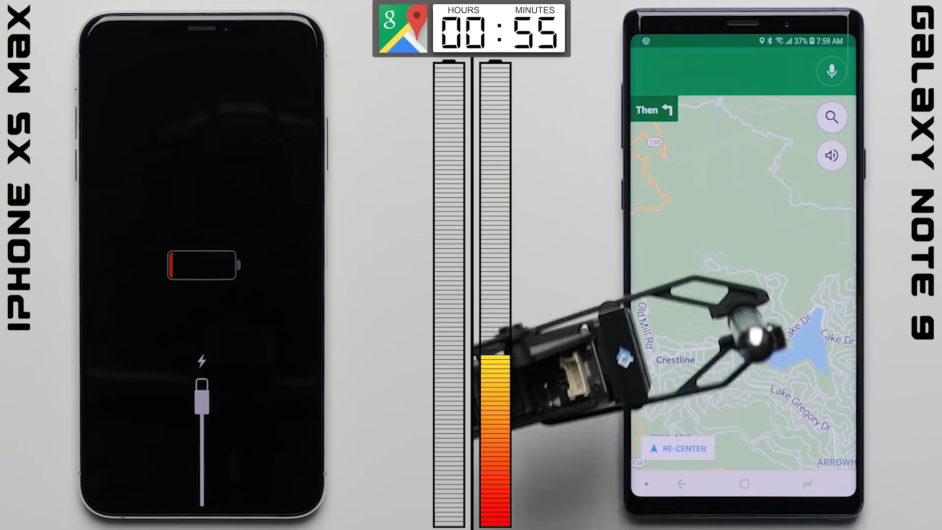 So sánh thời lượng pin iPhone XS Max với Galaxy
Note 9: Liệu iPhone XS Max có chiến thắng được viên pin 4000
mAh trên Note 9