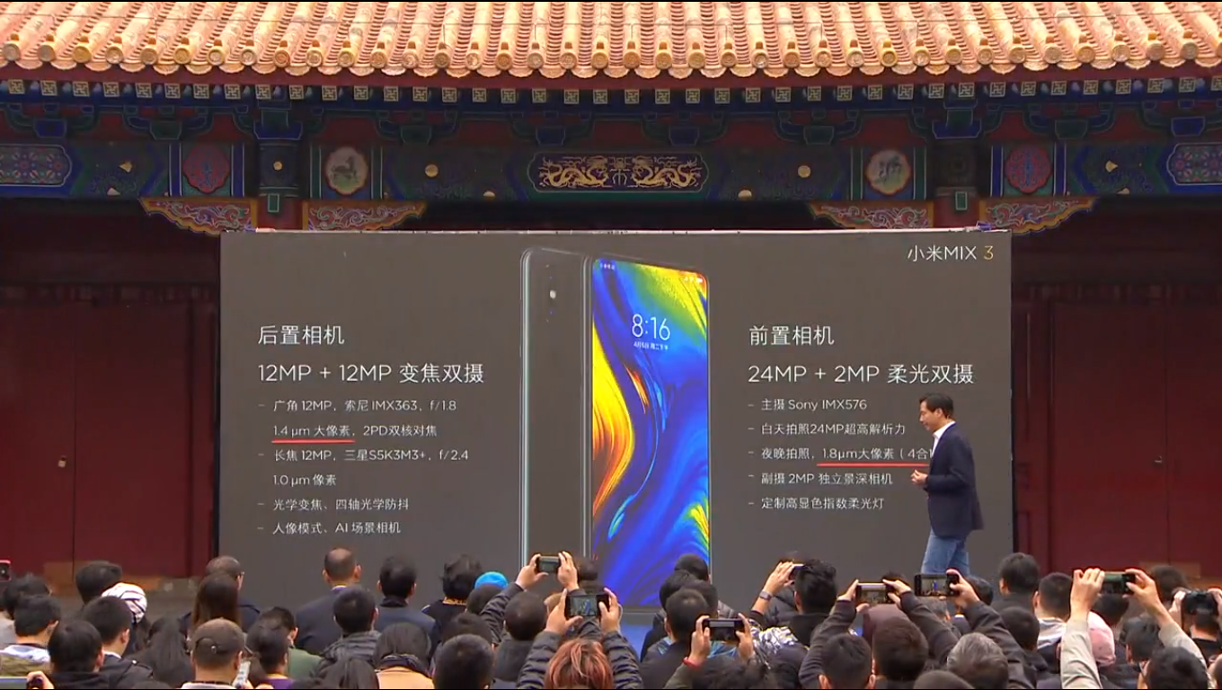 Xiaomi ra mắt Mi MIX 3: màn hình chiếm 93,4% mặt
trước, thiết kế trượt thủ công, camera mạnh mẽ, có phiên bản
10GB RAM, giá từ 11 triệu