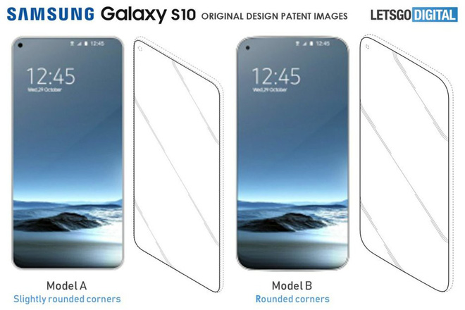 Galaxy S10 lộ diện
thông qua loạt ảnh phát thảo sáng chế mới của Samsung