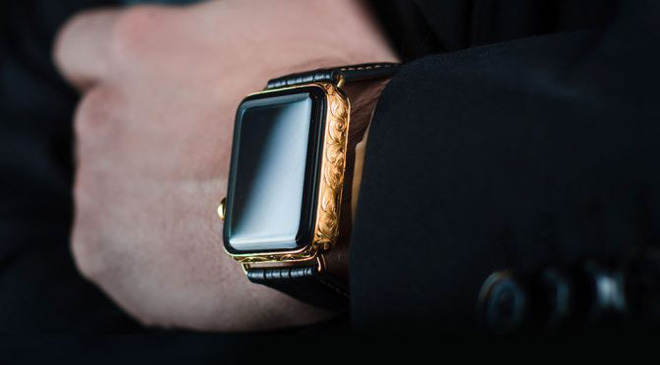Cùng ngắm phiên bản Apple Watch Series 4 mạ vàng
sang chảnh, trị giá tới 2.200 USD