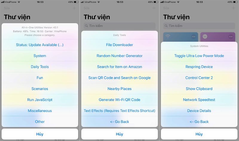 All-in-One: Bộ công
cụ tất cả trong một dành cho Siri Shortcuts trên iOS 12