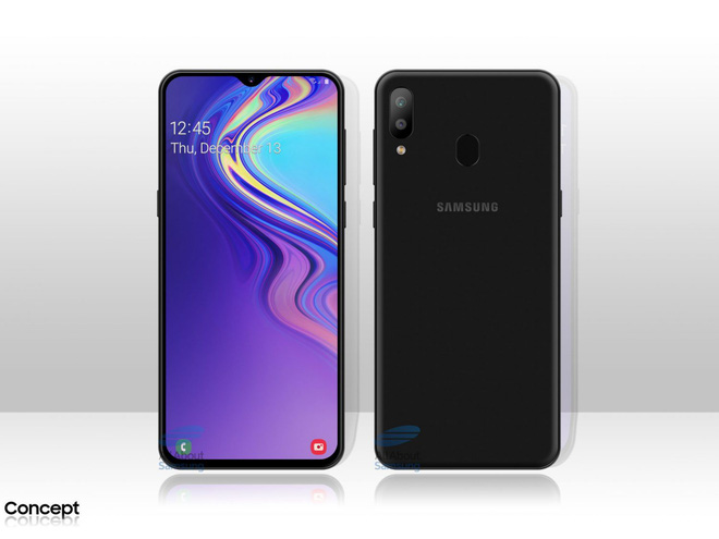 Galaxy M20 sẽ là
smartphone đầu tiên của Samsung sỡ hữu màn hình Infinity-U,
và dung lượng pin khủng 5.000mAh