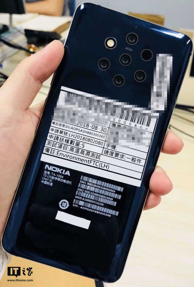 Nokia 9 PureView đã
được chứng nhận Bluetooth, sẽ ra mắt vào cuối tháng 1/2019