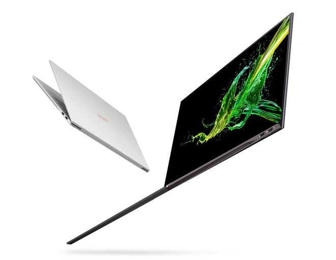 [CES 2019] Acer ra
mắt Swift 7 (2019): Mỏng chưa đến 1cm, tỷ lệ màn hình 92%,
chip Intel Core i7-8500Y, giá từ 1.699 USD