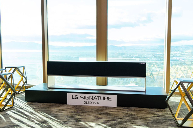 [CES 2019] LG
Signature TV - Chiếc TV có màn hình OLED 4K cuộn đột phá,
sẽ lên kệ ngay trong tháng 3