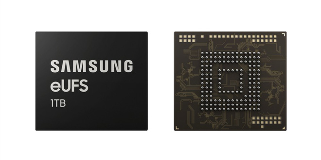 Samsung công bố chip
nhớ 1TB lớn nhất từ trước đến nay cho smartphone, sẽ có mặt
trên Galaxy S10?