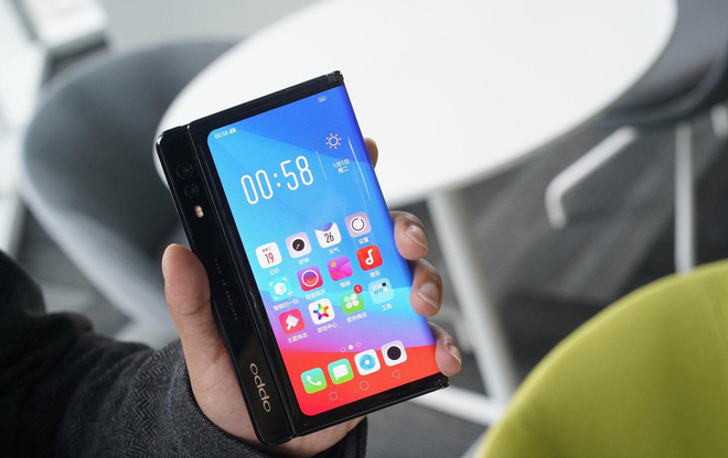 [MWC 2019] Oppo công bố smartphone màn hình gập của mình với thiết kế tương tự Huawei Mate X