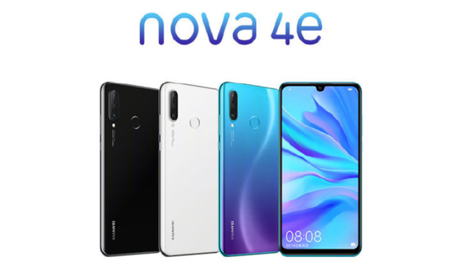 Huawei ra mắt Nova 4e
với chip Kirin 710, màn hình 6.15 inch, 3 camera sau, camera
trước 32MP, giá từ 6,9 triệu