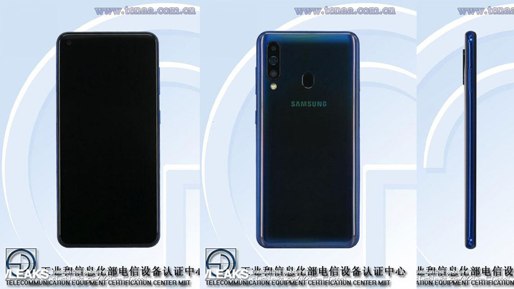 Samsung Galaxy A60 lộ thông tin chi tiết với màn hình Infinity-O 6.3 inch, camera selfie 32MP, 3 camera chính