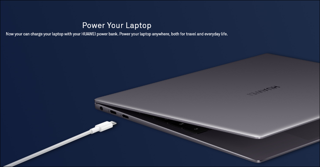 Huawei ra mắt sạc dự
phòng SuperCharge công suất 40W, dung lượng 12.000mAh, sạc
được cho cả laptop