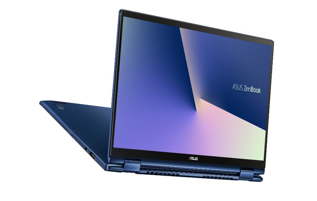 ASUS trình làng mẫu
laptop gập xoay ZenBook Flip 13 UX362 nhỏ gọn nhất thế giới