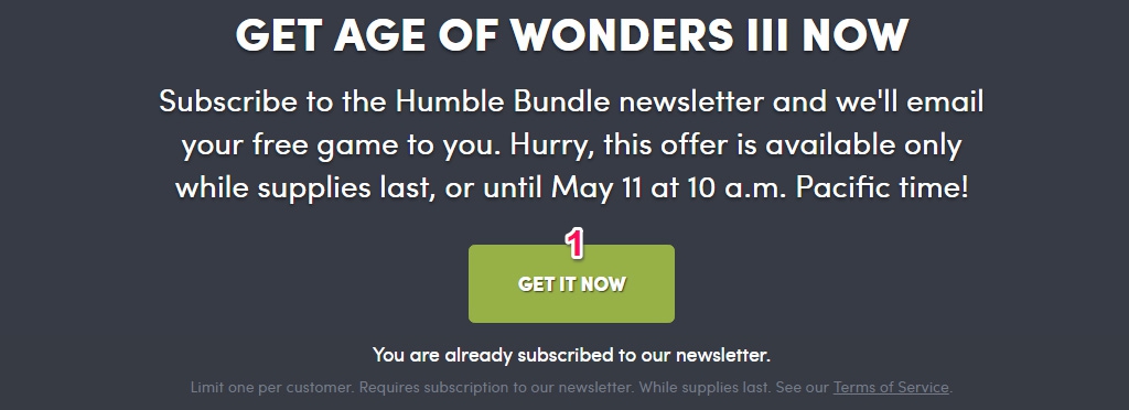 Age of Wonders III
tựa game chiến thuật cực hấp dẫn trị giá 29.99 USD đang miễn
phí trên Humble Bundle
