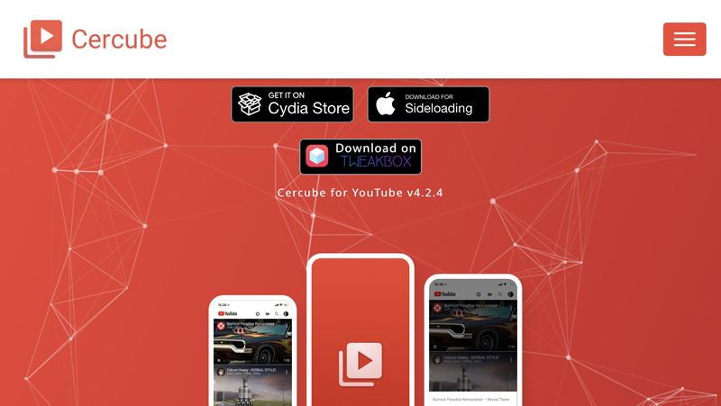 Cercube: Phiên bản
YouTube Premium miễn phí, hỗ trợ chặn quảng cáo và phát nhạc
trong nền dành cho iOS