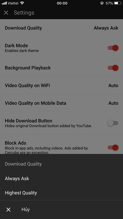 Cercube: Phiên bản YouTube Premium miễn phí, hỗ
trợ chặn quảng cáo và phát nhạc trong nền dành cho iOS