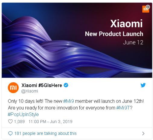 Xiaomi Mi 9T lộ diện
với chip Snapdragon 730, thiết kế giống hệt Redmi K20, ra
mắt vào ngày 12 tháng 6