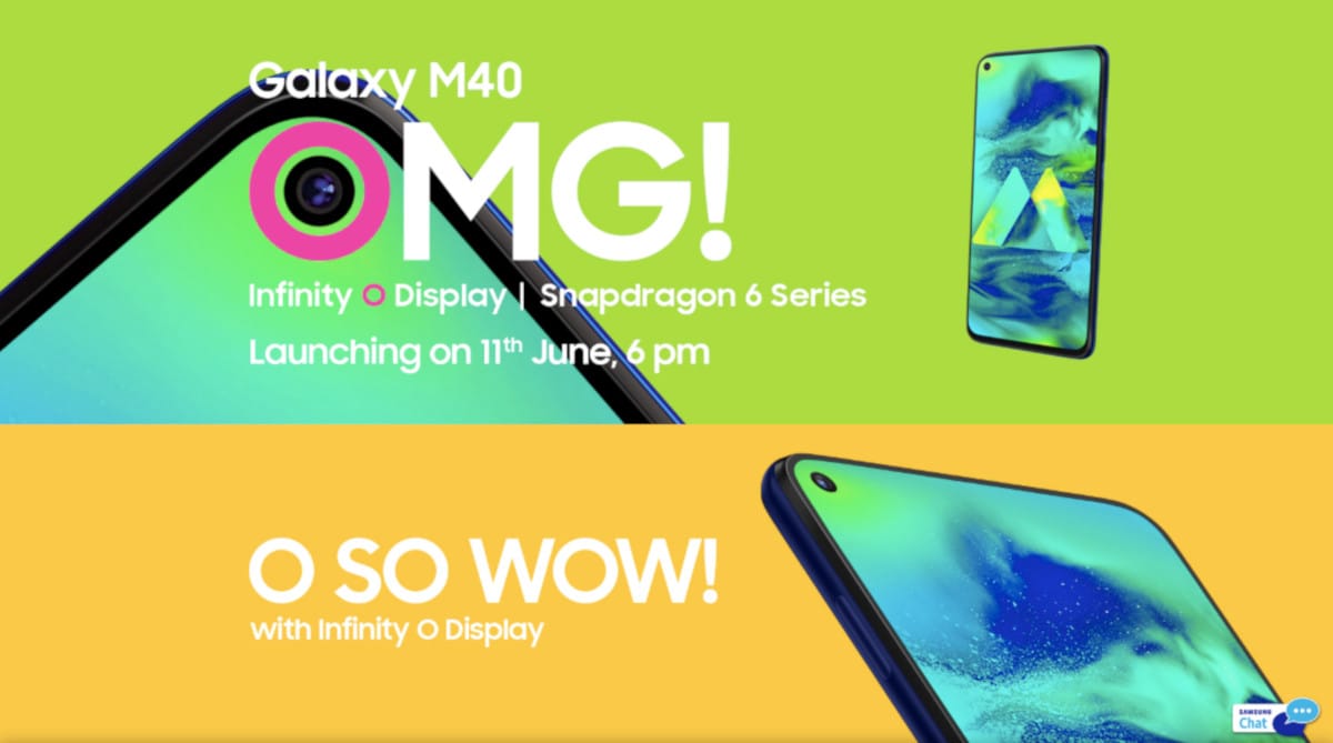 Samsung Galaxy M40 lộ
toàn bộ thông số với Snapdragon 675, 3 cam sau, màn hình đục
lỗ