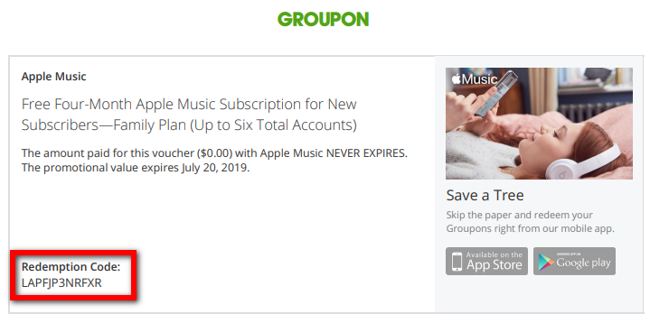 Hướng dẫn nhận 4
tháng nghe nhạc miễn trên Apple Music, trị giá $59.96