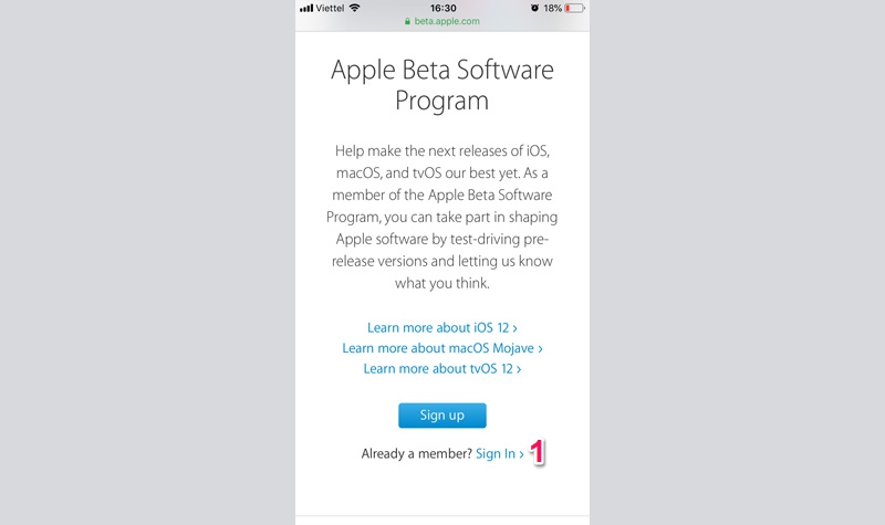Hướng dẫn chuyển
phiên bản thử nghiệm từ iOS Developer beta sang Public beta