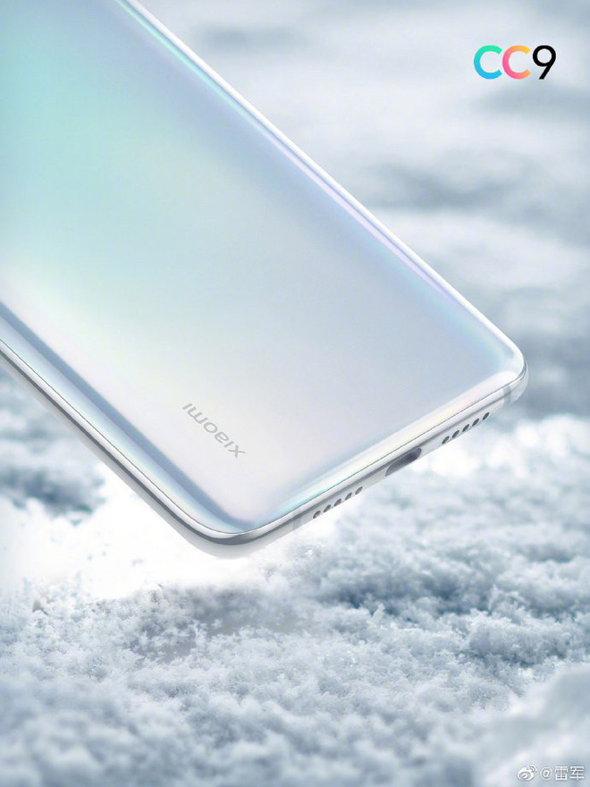 Xiaomi Mi CC9 màu
trắng ngọc trai lộ hình ảnh cận cảnh trước ngày ra mắt
