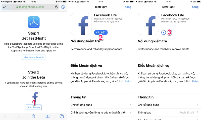 Hướng dẫn tải
Facebook Lite trên iPhone, iPad không cần chuyển vùng
AppStore