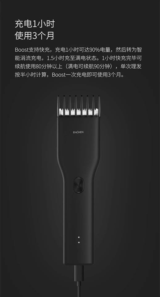 Xiaomi ra mắt tông đơ
cắt tóc thông minh, pin dùng 3 tháng, giá chỉ 160,000 đồng