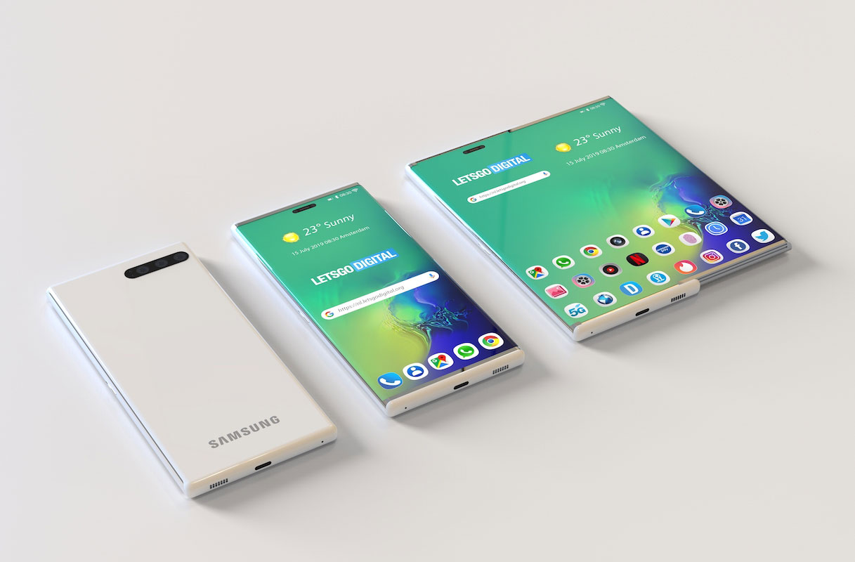 Lộ sáng chế
smartphone màn hình co giãn của Samsung, nếu được áp dụng
cho Galaxy S11 thì quá tuyệt