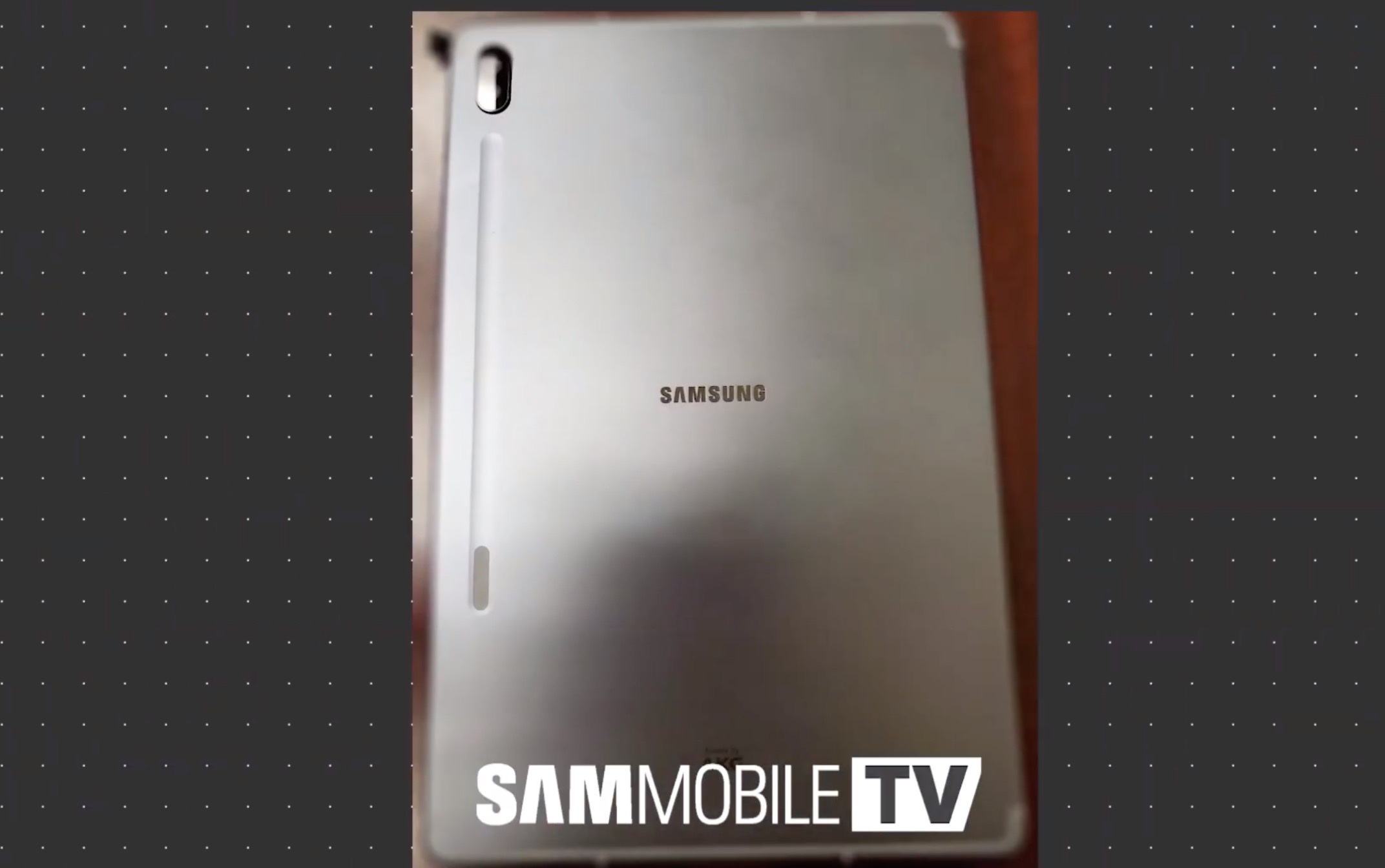 Lộ ảnh render Galaxy
Tab S6 với 4 viền mỏng, camera kép, kèm bút S-Pen