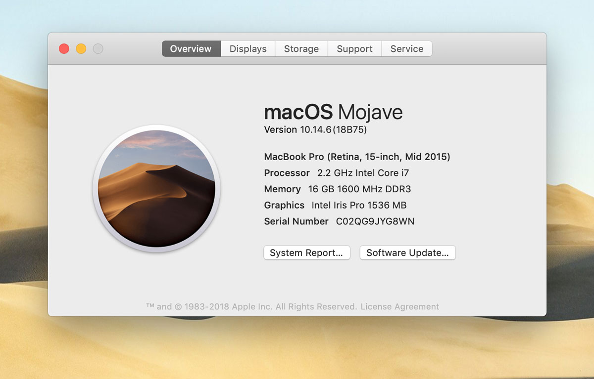 Apple chính thức phát
hành macOS Mojave 10.14.6, sửa lỗi treo máy khi khởi động
lại và cải thiện độ ổn định của thiết bị