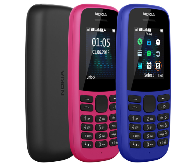 HMD Global ra mắt
điện thoại cục gạch Nokia 220 4G và Nokia 105 (2019)