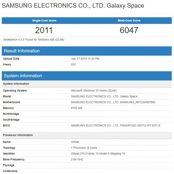 Laptop lai Samsung
Galaxy Book S sắp ra mắt với Snapdragon 855 và Windows 10